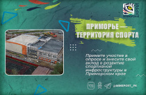 Повысить доступность спортивных объектов в Приморье поможет обратная связь от населения. ОПРОС