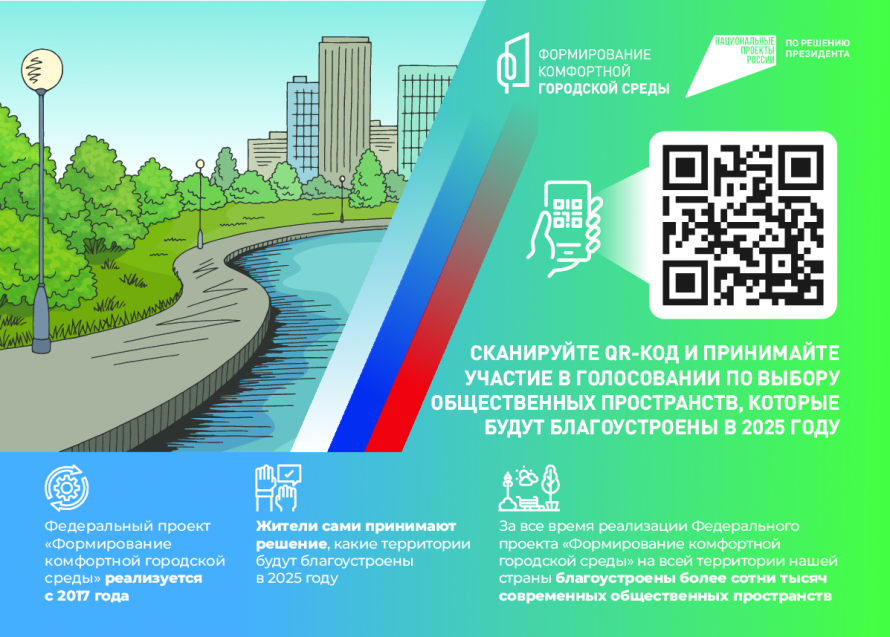 Всего 2 дня осталось до начала голосования за благоустройство общественных территорий.  