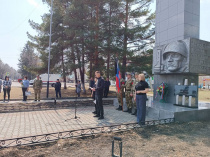 Чугуевский округ сегодня простился с героем – Глинским Алексеем Юрьевичем, погибшим при исполнении своего воинского долга в ходе Специальной военной операции.