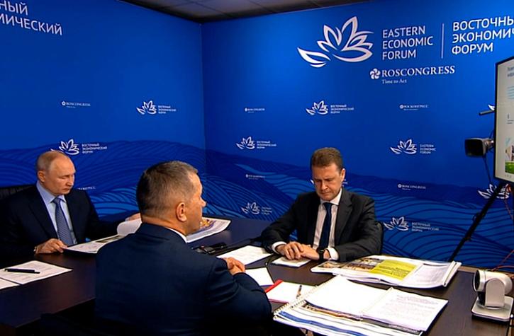 Глава Приморья представил Владимиру Путину мастер-план развития столицы Дальнего Востока