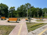 В рамках программы "Формирование комфортной городской среды" завершены работы по благоустройству зоны отдыха в селе Ленино.