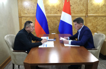 Олег Кожемяко встретился с главой Минстроя России Иреком Файзуллиным