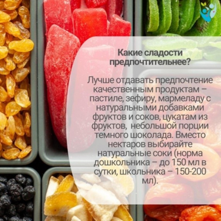 20 ноября 2024г. - Всемирный день ребёнка. Сладости детям: давать нельзя убирать.