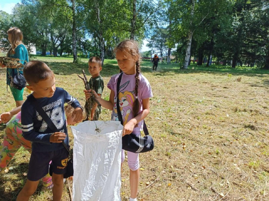 В лагере МКОУ СОШ 6 в с . Самарка прошел экологический субботник, который стал настоящим праздником заботы о природе.